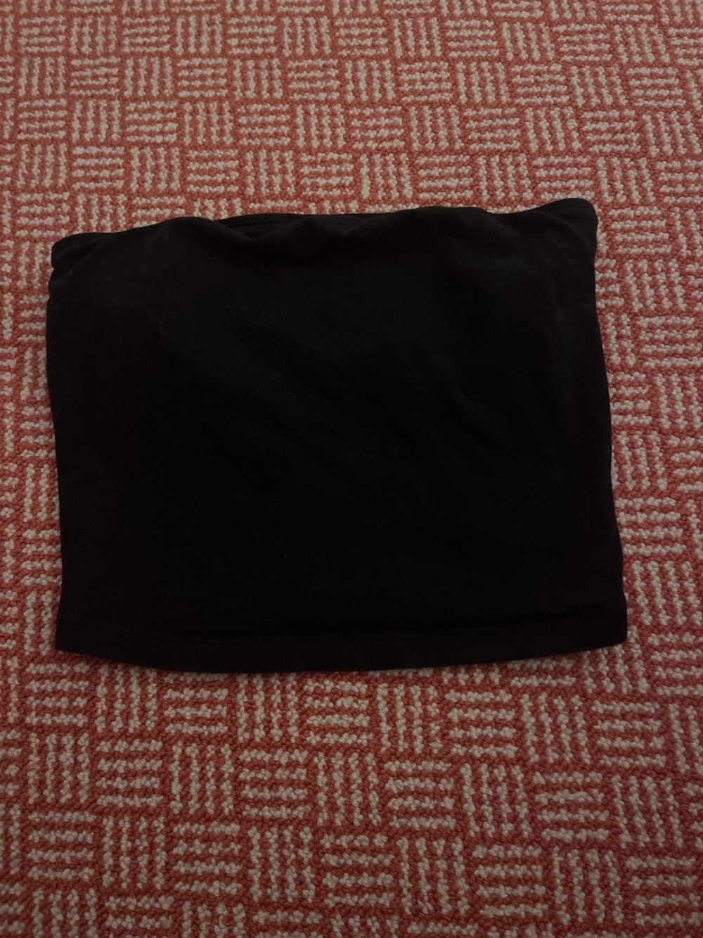 PINK black tube top